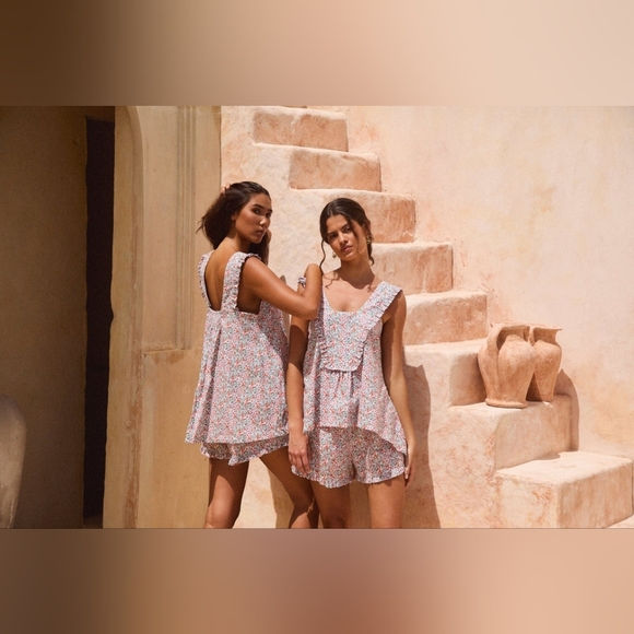 Piyama Elsie Cotton Floret- Sleep Top - Size XXL - Picture 5 of 14